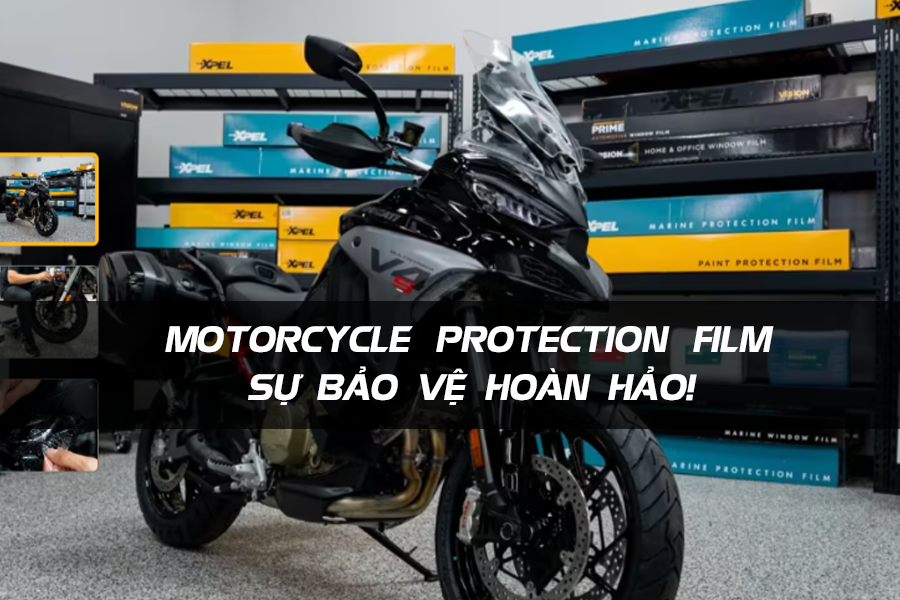 Motorcycle Protection Film - Sản phẩm dành cho những tay chơi phân khối lớn thứ thiệt